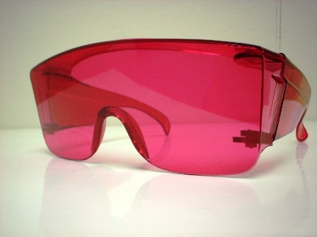 GLACV Shooting Glasses - Polycarbonate Vermilion - EA