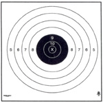 Official NRA SR - 200 Yd Rifle Target - Box of 100