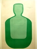 TQ-19 Green Official Training and Qualification Target - Box of 100