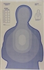 TSR-II DHS Blue Cardboard Target - Bundle of 100