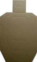 Official IPSC Competition Cardboard Target - Bundle of 100