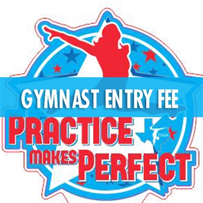 Gymnast Entry Fee - Achievement; Xcel : Practice Makes Perfect Meet (DFW)