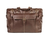 Boconi Bryant Safari Bag in Mahogany