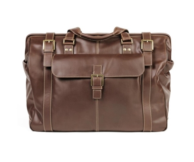 Boconi Bryant Safari Bag in Mahogany