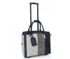 Cabrelli Laila Lizard Rolling Briefcase in Grey Multi