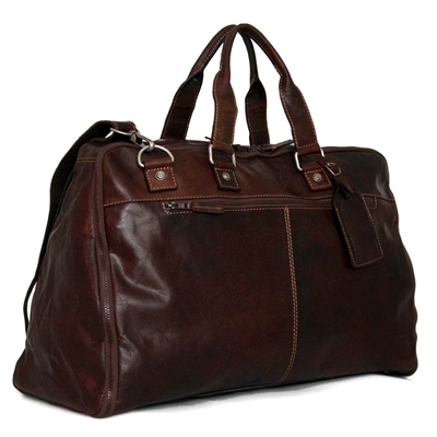 Jack Georges Voyager Large Convertible Valet Bag in Brown