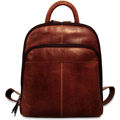 Jack Georges Voyager Small Backpack in Brown