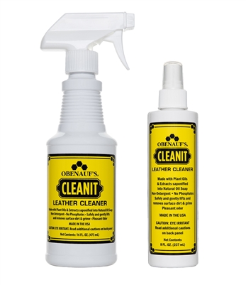 Cleanit Leather Cleaner 16 ounce Bottle with Trigger Sprayer