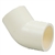 45 Degree Slip Elbow Fitting for Schedule 40 PVC Pipe