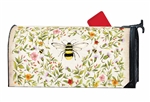 Bee Spring on this Breeze Art standard mailbox cover.