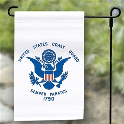 Valley Forge Nylon Coast Guard Garden Flag