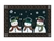 Nighttime Snowman Floor Mat by Studio M. Printed in the USA.