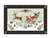 Happy Christmas Santa Floor Mat by Studio M. Printed in the USA.