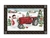 Snowman On The Farm Floor Mat by Studio M. Printed in the USA.