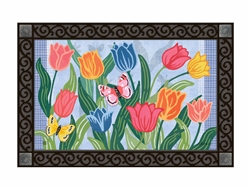 Tulip Tango Floor Mat by Studio M.