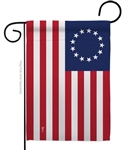 Betsy Ross Garden Flag by Breeze Decor. Made in the USA.