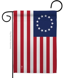 Betsy Ross Garden Flag by Breeze Decor. Made in the USA.