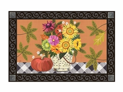 Autumn Basket Floor Mat by Studio M.