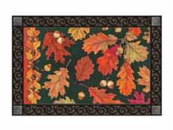 Autumn Acorns Floor Mat by Studio M.