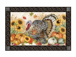 Harvest Turkey Floor Mat by Studio M.