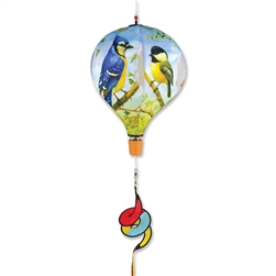Premier Kites Northeast Birds 19" Hot Air Balloon Garden Spinner.