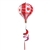 Valentine on this Premier Kite 22" Hot Air Balloon Garden Spinner.