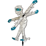 Mummy Whirligig Garden Spinner whose arms spin in a gentle breeze. All hardware included.