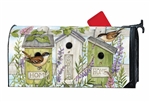 Birdhouse Vines on this Breeze Art over sized mailbox cover.