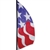 8.5 Foot Patriotic Feather Banner by Premier Kites.