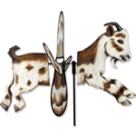Goat Deluxe Petite Garden Spinner with wings that spin in a gentle breeze. All hardware included.