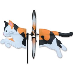 Calico Cat Petite Garden Spinner with wings that spin in a gentle breeze. All hardware included.