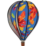 Fall Leaves on this Premier Kite 22" Hot Air Balloon Garden Spinner.