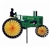 Small Old Green Tractor Garden Spinner with wheels that spin in a gentle breeze. All hardware included.