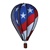 Patriotic 22" Hot Air Balloon Garden Spinner that spins in a gentle breeze.