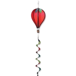 Strawberry on this Premier Kite 16" Hot Air Balloon Garden Spinner.