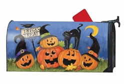 Trick Or Treat over sized Magnet Works mailbox cover.