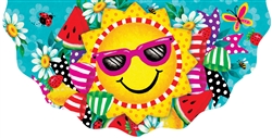 Hello Summer Vinyl Bunting by Custom Decor