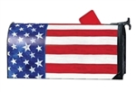 American Flag on this Custom Décor over sized mailbox cover.