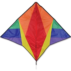 Rainbow Gyro Delta Kite by Premier Kites. Line included.