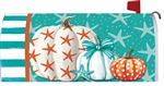 Starfish Pumpkin on this Custom Décor over sized mailbox cover.