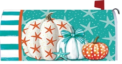 Starfish Pumpkin on this Custom Décor over sized mailbox cover.