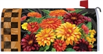 Brilliant Mums on this Custom Décor over sized mailbox cover.