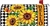 Sunflower Harlequin on this Custom Décor over sized mailbox cover.