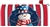 Patriotic Snowman on this Custom Décor over sized mailbox cover.