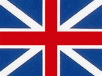 3 feet by 5 feet Union Jack or King's Colors Flag with grommets by Valley Forge.