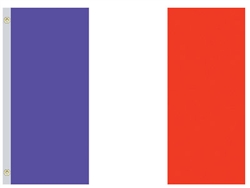 France Three Feet by Five Feet Valley Forge Flag.