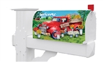 Flower Truck on this Custom Décor standard mailbox cover.