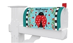 Ladybug Check on this Custom Décor standard mailbox cover.