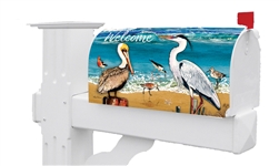Shore Birds on this Custom Décor standard mailbox cover.