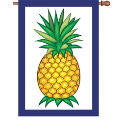 Pineapple Elite House Flag by Premier Kites.